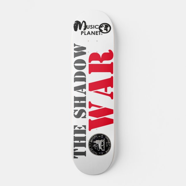 DER SCHATTENKRIEG Skateboard (Vorderseite)