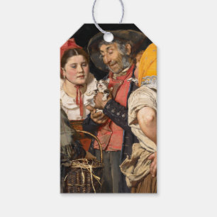 Der Schatz des alten Mannes (Die Katze) (von Karl Geschenkanhänger