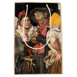 Der Schatz des alten Mannes (Die Katze) (von Karl  Mittlere Geschenktüte