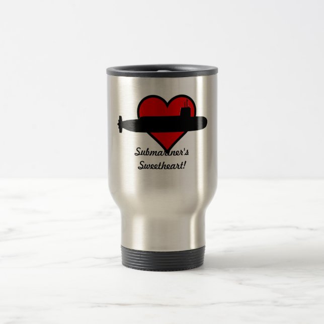 Der Schatz-Reise-Tasse des Submariners Reisebecher (Mittel)