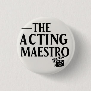 Der Schauspielmeister Button