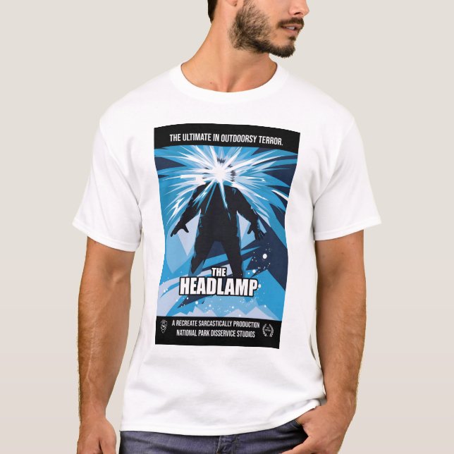 Der Scheinwerfer - sarkastisch aufstellen T-Shirt (Vorderseite)