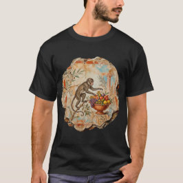 Der Schelmische Affe: Pompejis Obst-Dieb T-Shirt