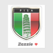 Der schiefe Turm des Pisa-Sticker
