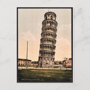 Der schiefe Turm, Pisa, Italien klassisches Photoc Postkarte