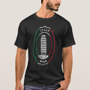 Der Schiefe Turm von Pisa Italien Italia Roman Anc T-Shirt