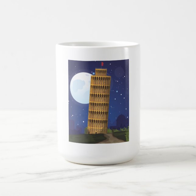 Der Schiefe Turm von Pisa Tasse (Mittel)