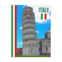Der Schiefer Turm von Pisa und die italienische Fl