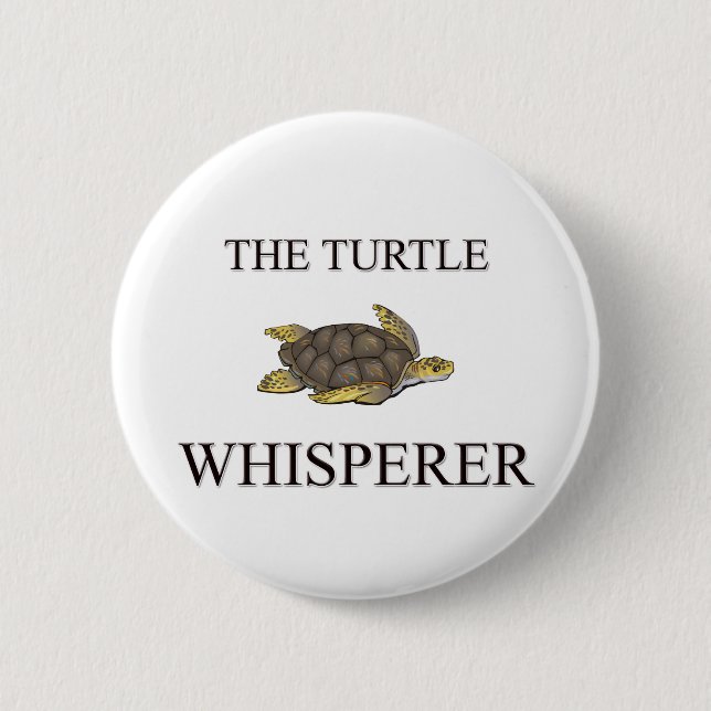 Der SchildkröteWhisperer Button (Vorderseite)