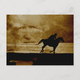 Der Schimmelreiter - Theodor Storm Postkarte