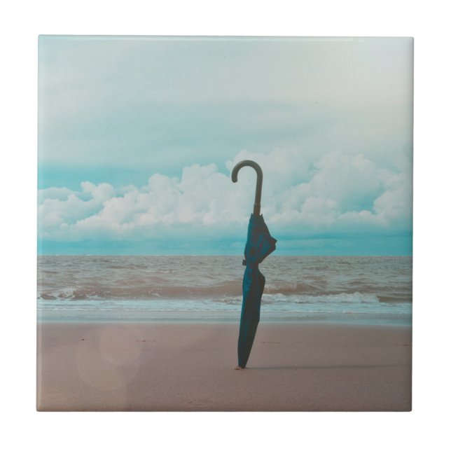 Der Schirm - Fliese (Vorderseite)