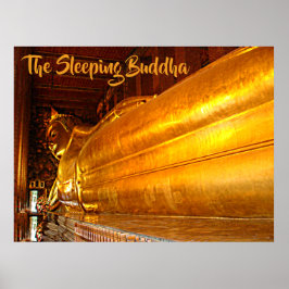 Der schlafende Buddha Poster
