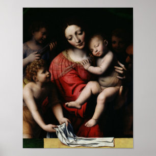 Der schlafende Jesus Poster