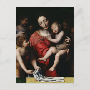 Der schlafende Jesus Postkarte