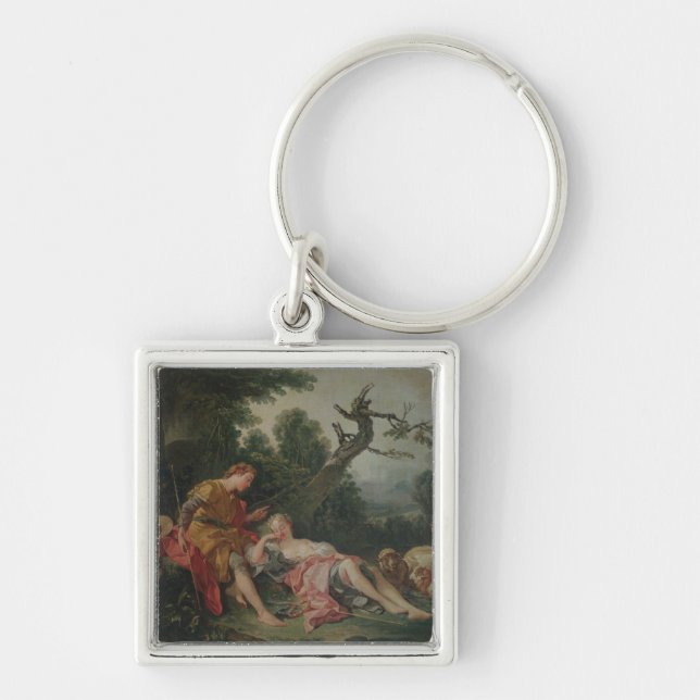 Der schlafende Shepherdess Schlüsselanhänger (Vorne)