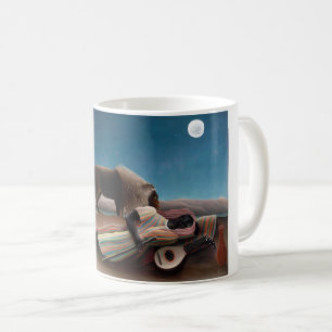 Der schlafende Sinti und Roma, Henri Rousseau Kaffeetasse