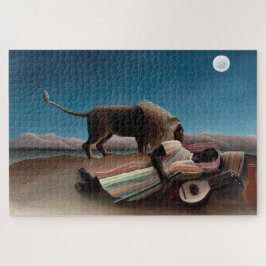 Der schlafende Sinti und Roma, Henri Rousseau Puzzle