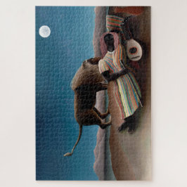 Der schlafende Sinti und Roma, Henri Rousseau Puzzle