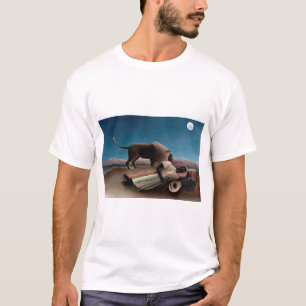 Der schlafende Sinti und Roma, Henri Rousseau T-Shirt