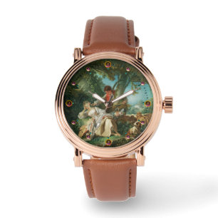 Der Schlafstopp von François Boucher Armbanduhr