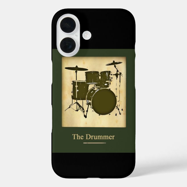 der Schlagzeuger der Band Case-Mate iPhone Hülle (Rückseite)