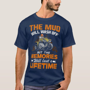 Der Schlamm löst sich von der Offroad-Mud-Quad T-Shirt