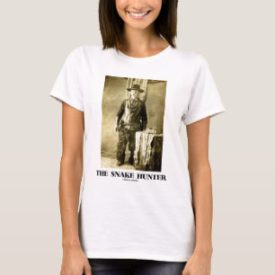 Der Schlangenjäger (Vintage-Foto Schlangenhaut) T-Shirt