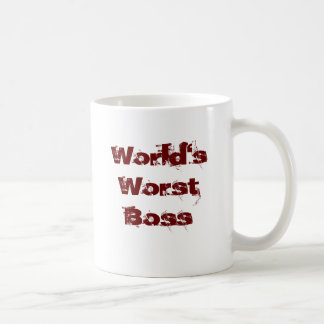 Der schlechteste Chef der Welt Tasse