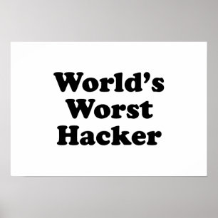 Der schlechteste Hacker der Welt Poster