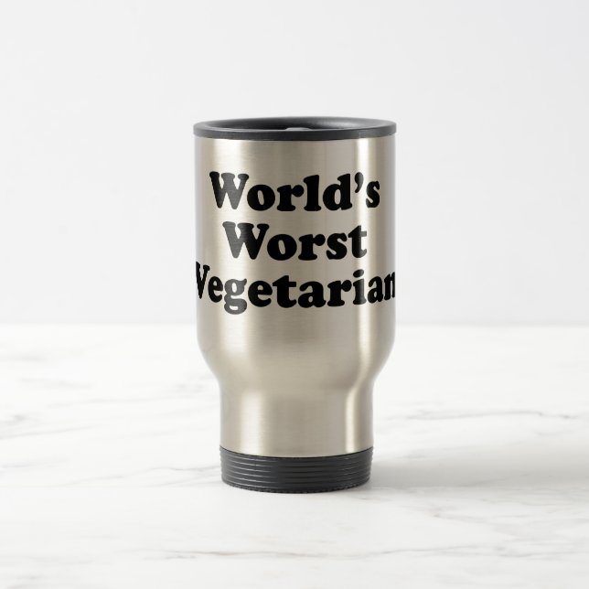 Der schlechteste Vegetarier der Welt Reisebecher (Mittel)