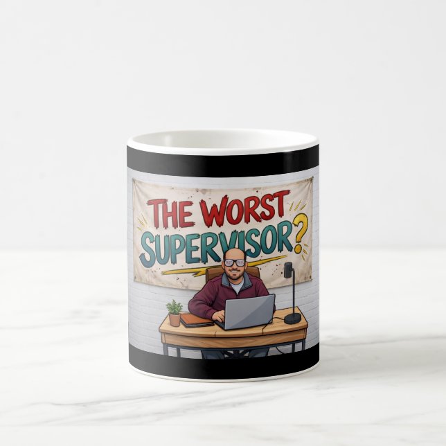 Der schlechteste Vorgesetzte? „Nicht Phyl“-Tasse Kaffeetasse (Mittel)
