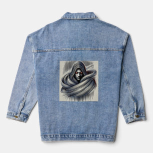 "Der Schleier des Valors: Der Teufel Engel" Jeansjacke
