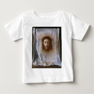 Der Schleier von Veronica durch Domenico Fetti Baby T-shirt