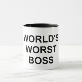 Der schlimmste Boss der Welt Tasse