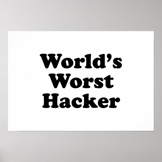Der schlimmste Hacker der Welt Poster (Vorne)