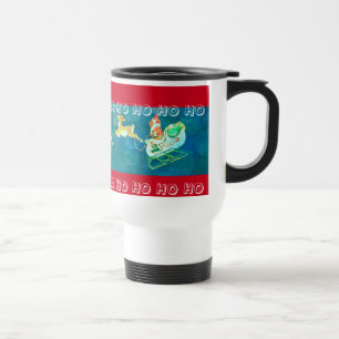 Der Schlitten des Weihnachtsmanns Reisebecher