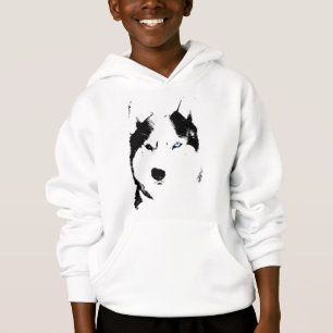 Der Schlitten-Hundedes kindes des heiseres Hoodie