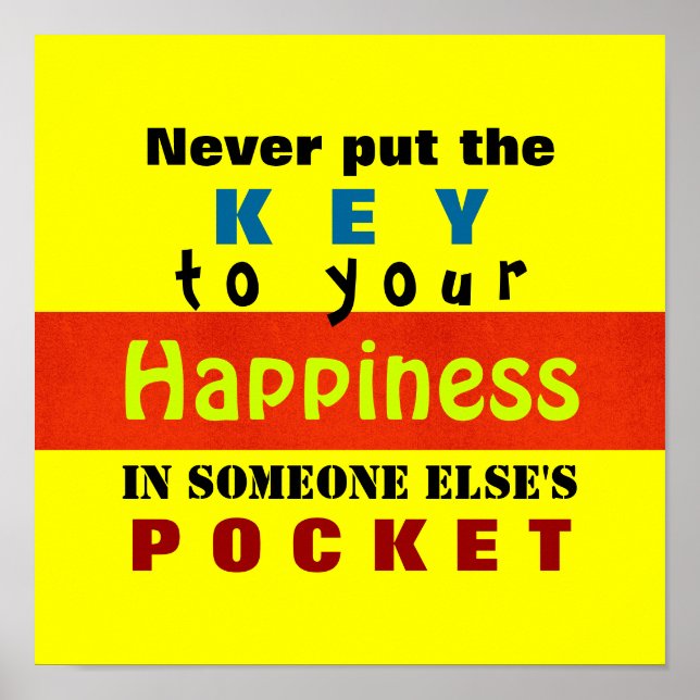 DER SCHLÜSSEL ~ 12x12 Poster (Optionen für die Lei (Vorne)