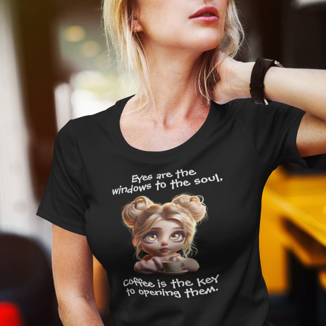 Der Schlüssel ist Kaffee T-Shirt (Von Creator hochgeladen)