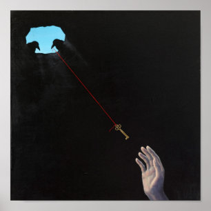 "Der Schlüssel" von Christiane Cegavske Poster