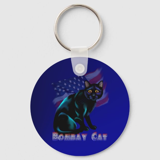 Der Schlüsselanhänger der Bombay Cat (Vorderseite)