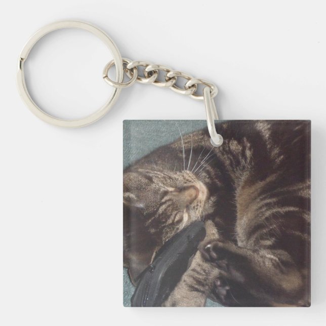 Der Schlüsselanhänger des spielerischen Dave Squar (Vorderseite)