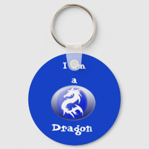 Der Schlüsselanhänger eines Drachen