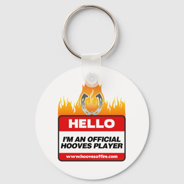 Der Schlüsselanhänger "Ich bin VIP" (Vorderseite)