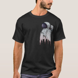 Der schmelzende Astronaut T-Shirt