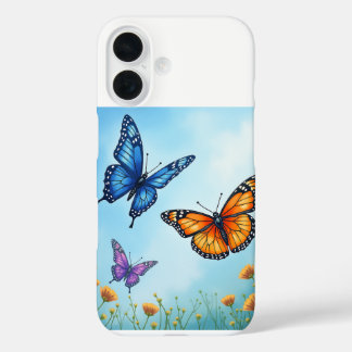Der Schmetterling iPhone 16 Hüllen