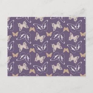 Der Schmetterlingsflug Postkarte