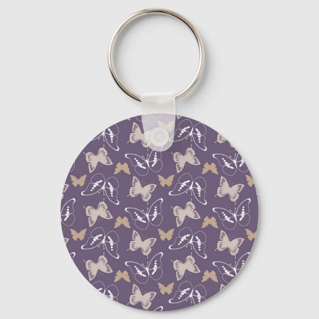 Der Schmetterlingsflug Schlüsselanhänger (Vorderseite)