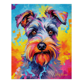 Der Schnauzer Hund 2004 - Zetton Ziana Poster