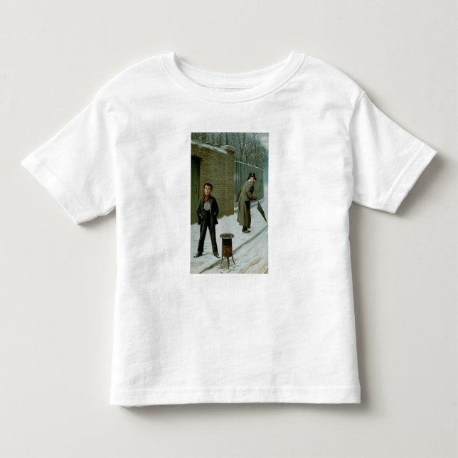Der Schneeball - schuldig oder nicht schuldig Kleinkind T-shirt (Vorderseite)